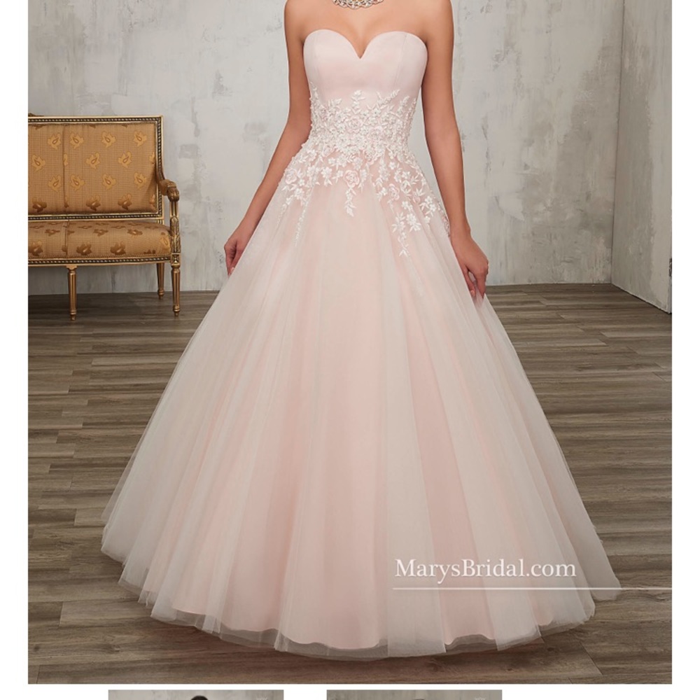 Blush Wedding Gown